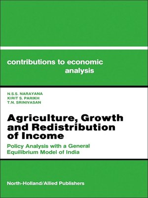 cover image of Agriculture, Growth and Redistribution of Income